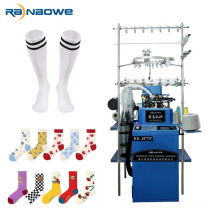 Máquina de meias automáticas de cilindro único de operação fácil para fazer meias